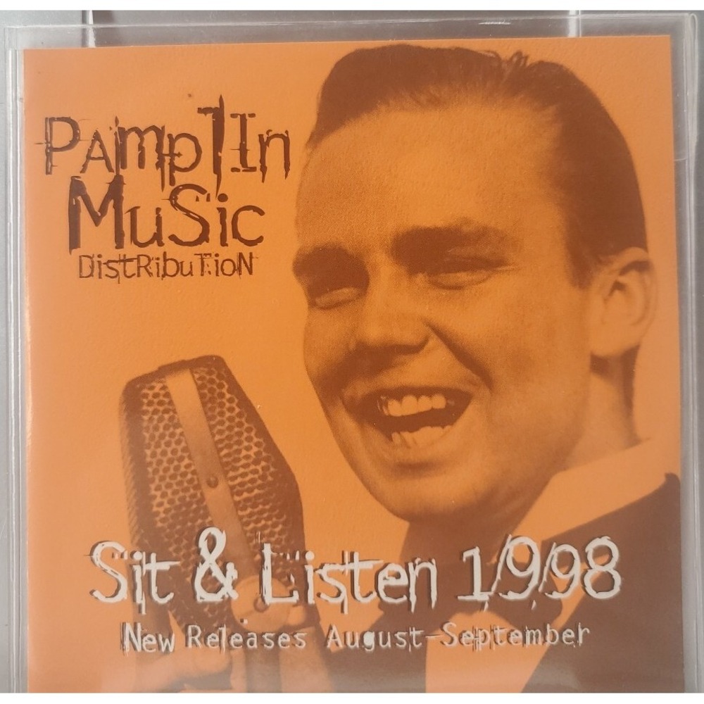 Pamplin Music Sit & Listen 1/9/98 Promo‎ CD Sampler Orange Excellent CCM Vintage